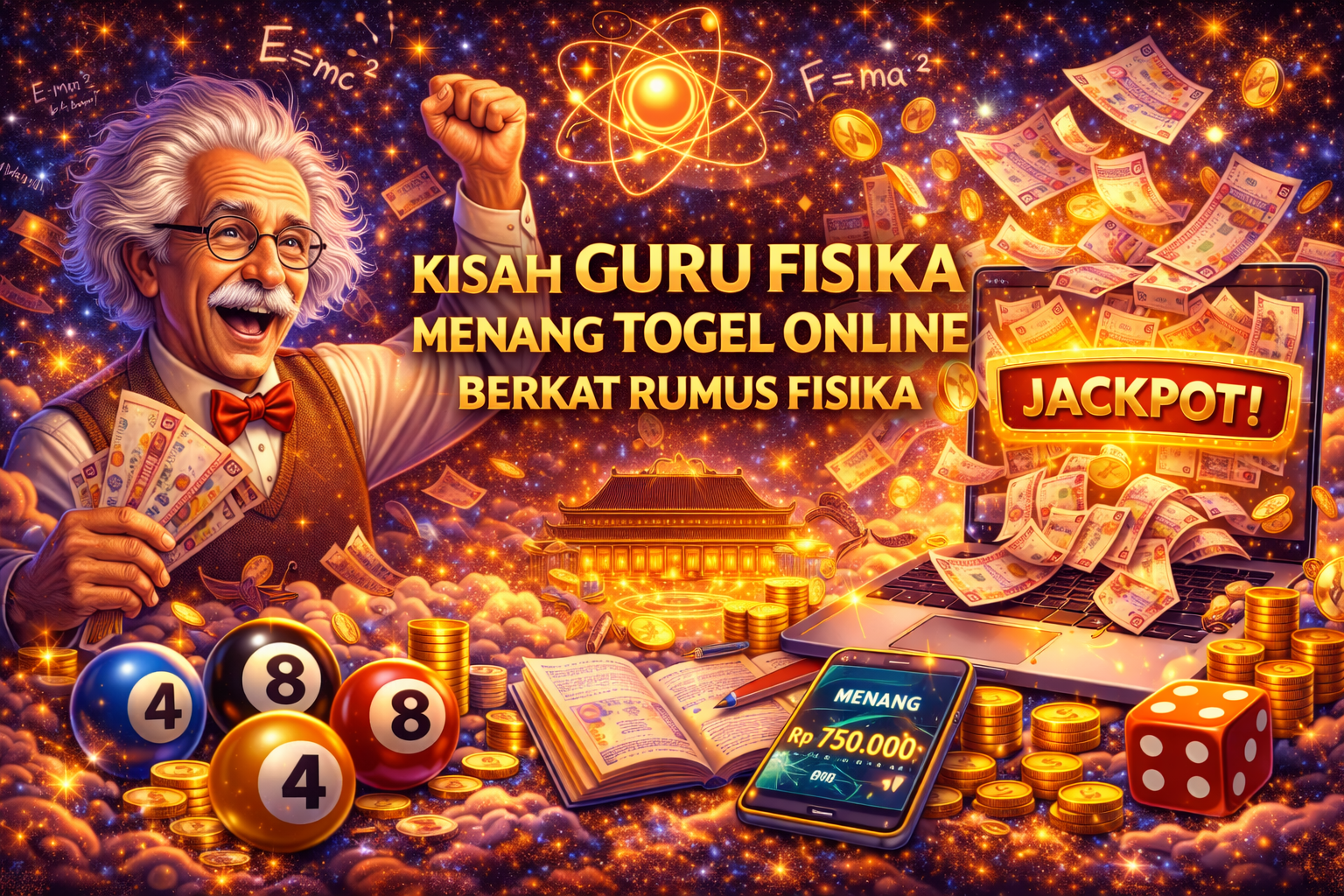 Guru Fisika Menang Togel Berkat Rumus Sains