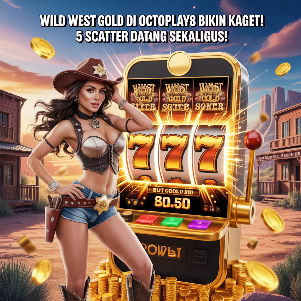 Wild West Gold di OCTOPLAY88 Bikin Kaget, 5 Scatter Datang