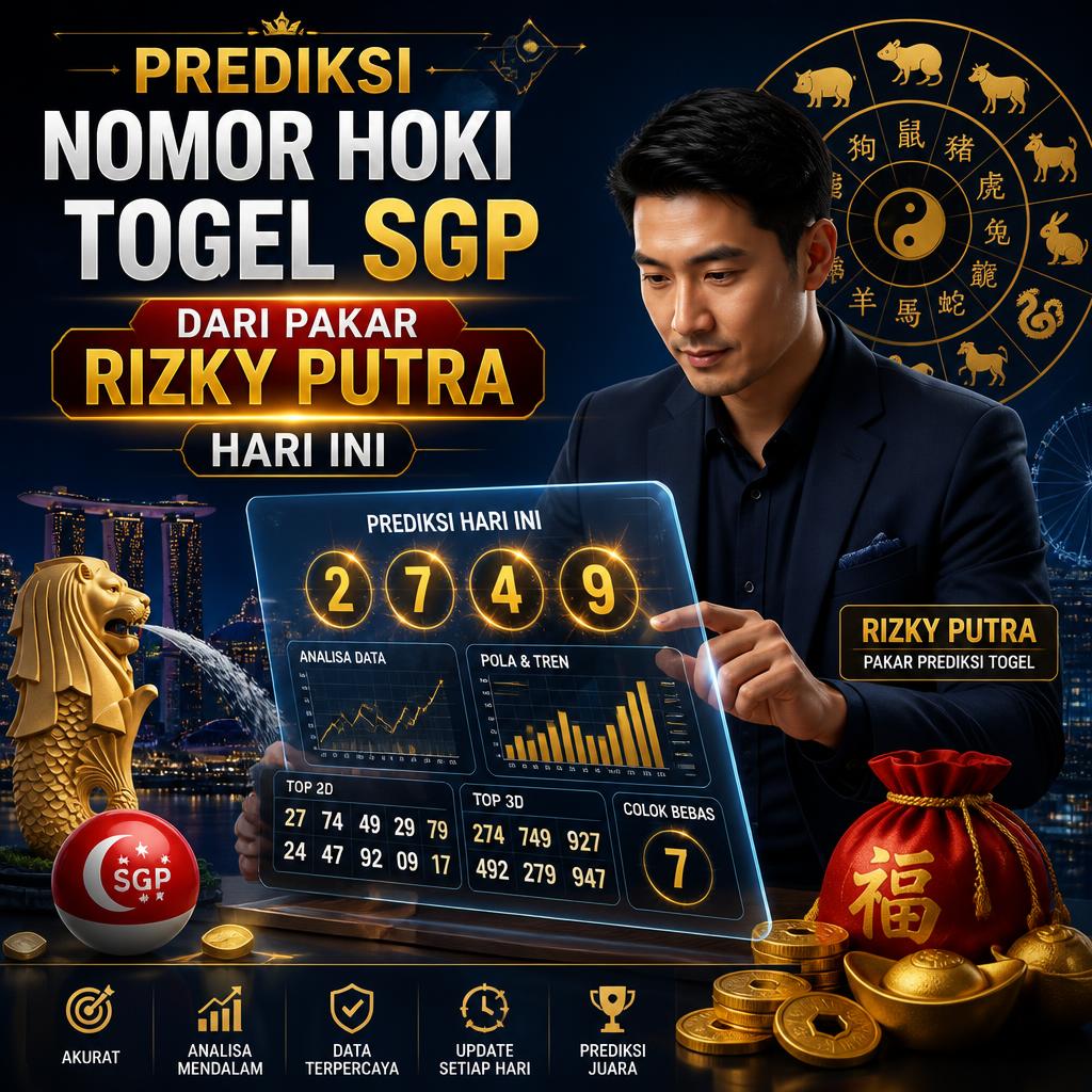 Prediksi Nomor Hoki Togel SGP dari Pakar Rizky Putra Hari Ini