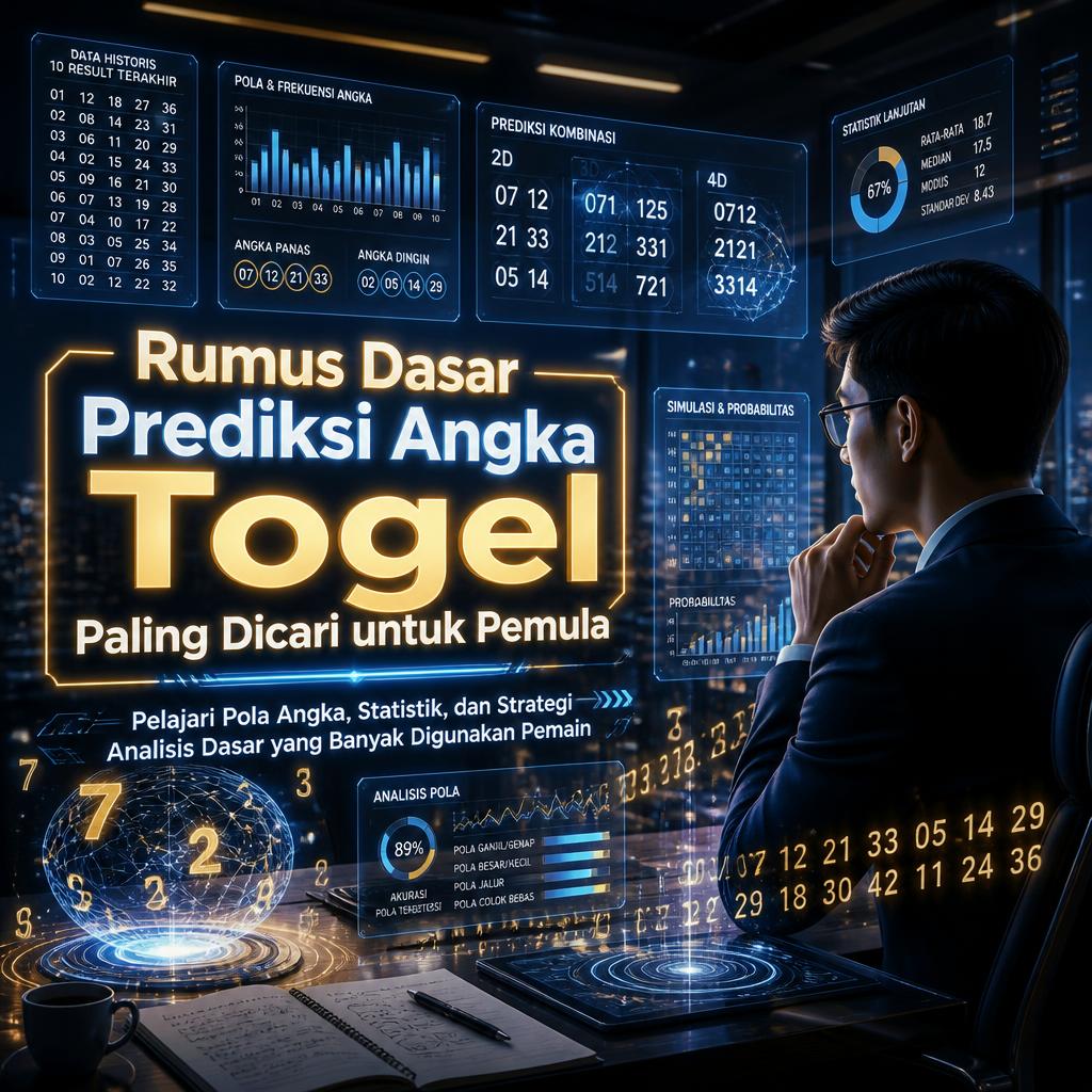 Rumus Dasar Prediksi Angka Togel Paling Dicari untuk Pemula