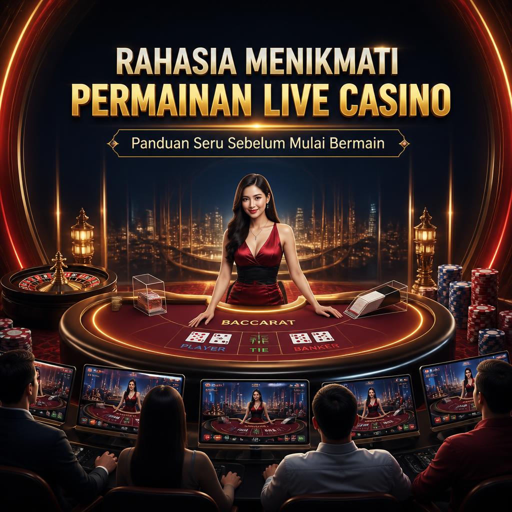 Jangan Main Sebelum Tahu Rahasia Menikmati Permainan Live Casino